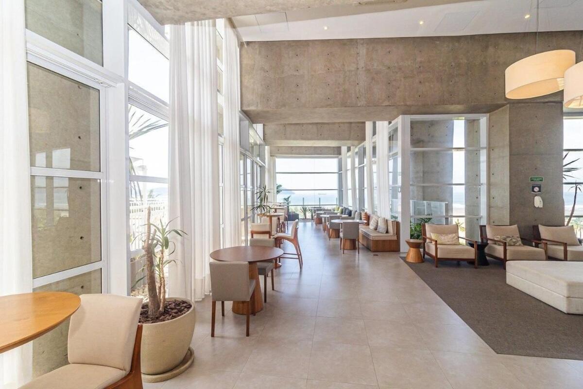 Studio Moderno Em Condominio De Luxo Pe Na Areia Сантос Экстерьер фото